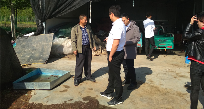 參觀構(gòu)樹基地新康科技